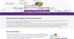 Desktop Screenshot of douglascountypartnership.org