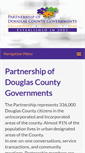 Mobile Screenshot of douglascountypartnership.org