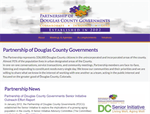 Tablet Screenshot of douglascountypartnership.org